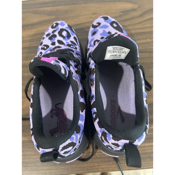 Brooks Revel 5 Shoes Womens 7.5 Running Athletic Leopard Sneakers 1203611B567 - Picture 10 of 10